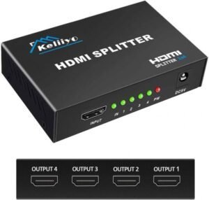 How to connect two monitors to a laptop with one hdmi port